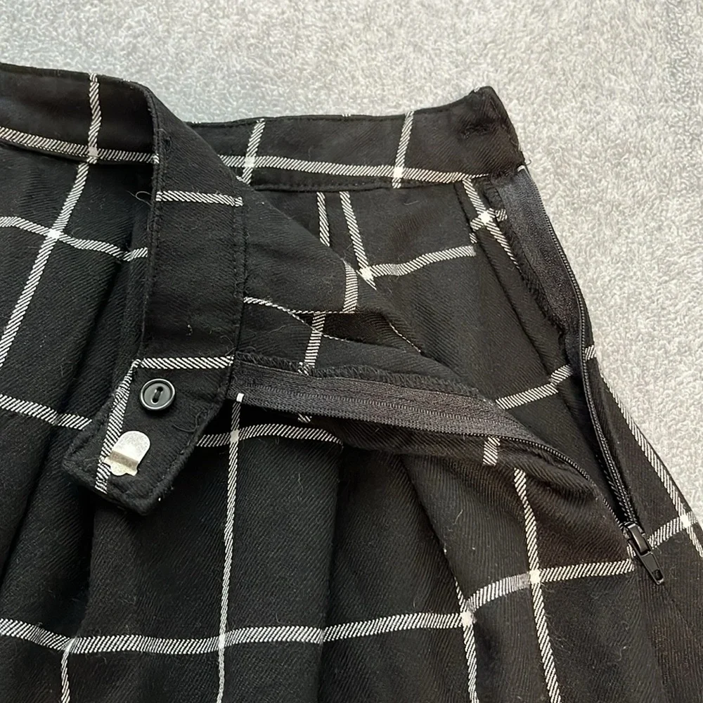 Hot Topic Pleated Mini Skirt Large Preppy Plaid Grunge Academia Bratz Punk